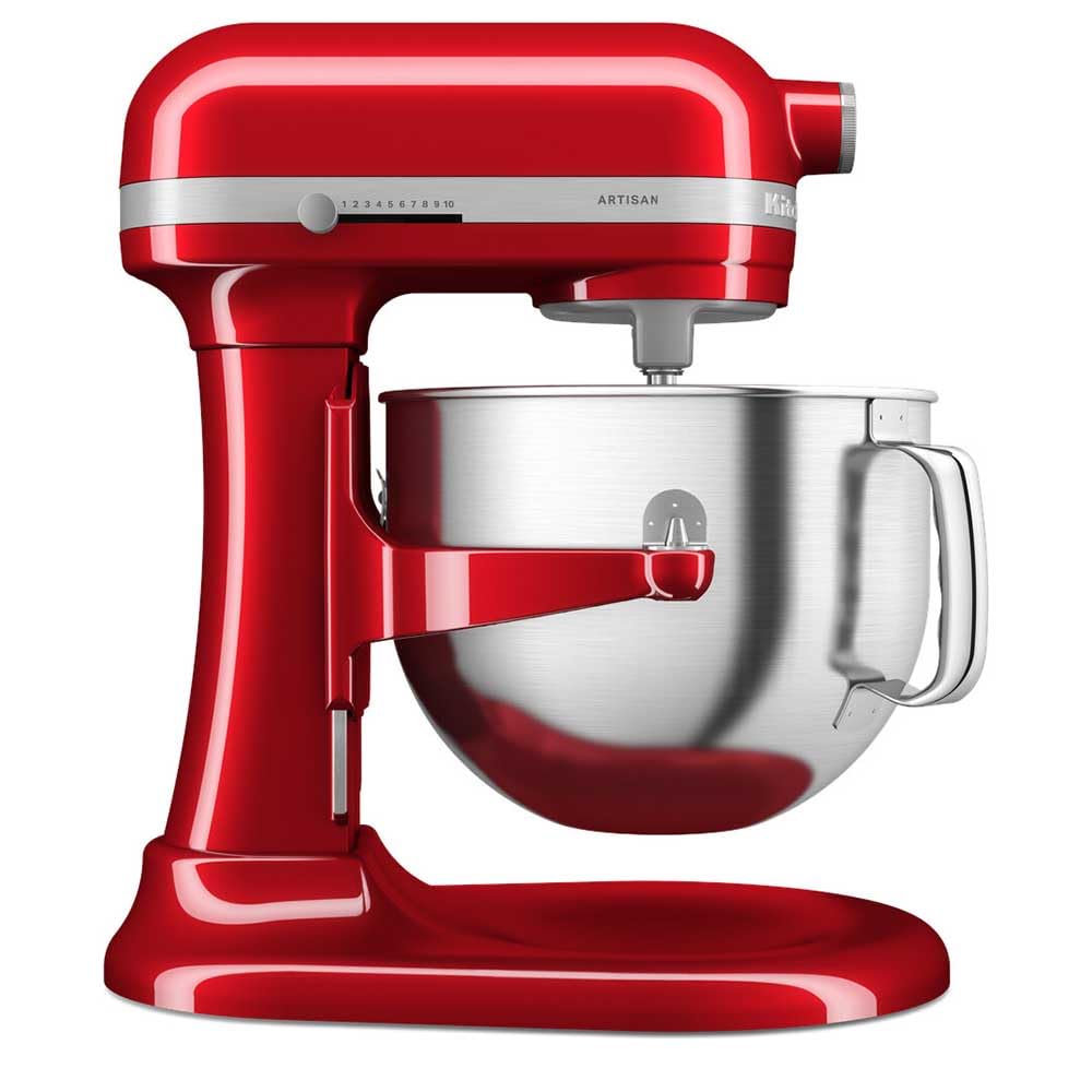 KitchenAid 6.6L Bowl-Lift Stand Mixer (Candy Apple Red) with Whisk, Flat Beater, Dough Hook, Double-Sided Flex Edge Beater & Pouring Shield-image-33