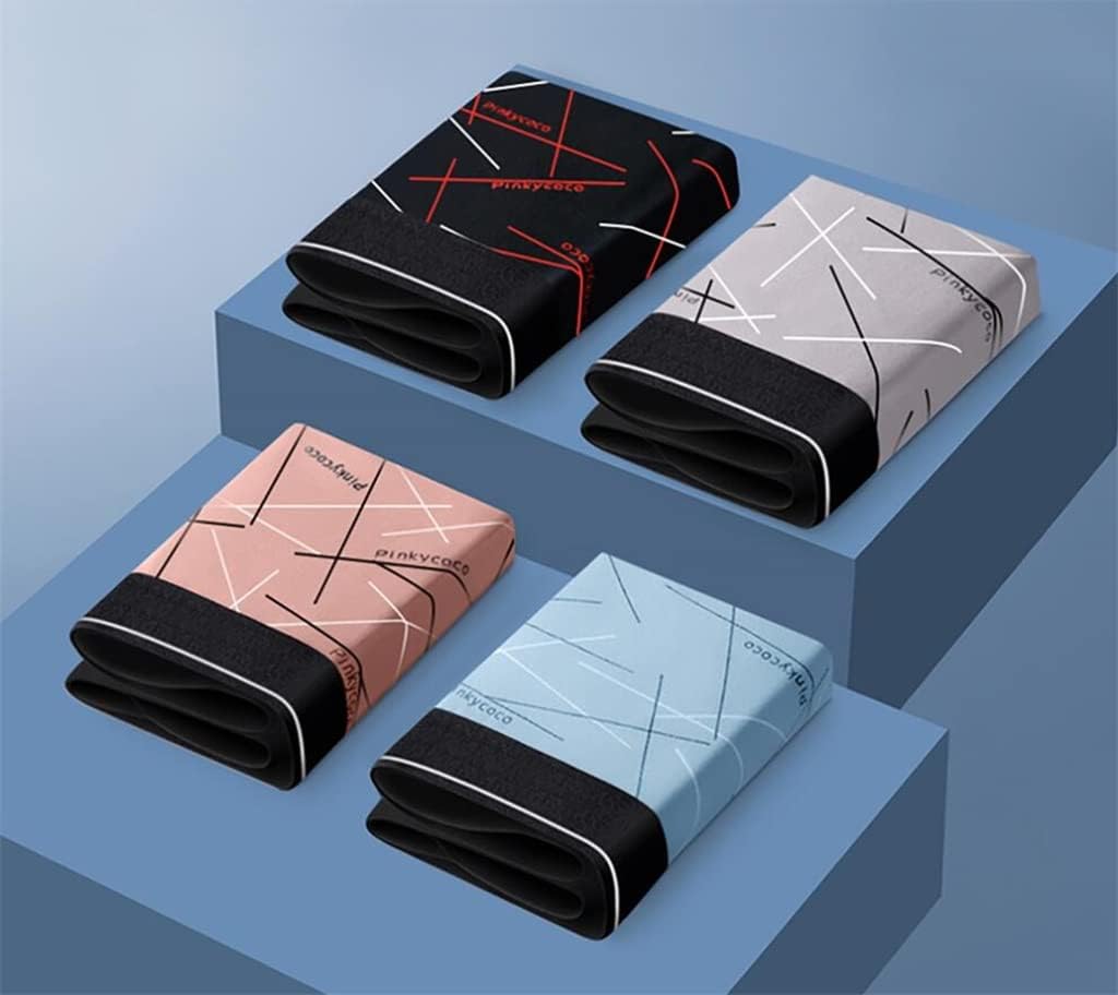 4 PC/バッチボクサーショーツブリーフメンズブリーフアンダーウェアメンズボクサーショーツメン (Color : C, Size :