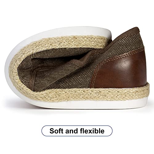 TOBER Men's Casual Slip-on Loafers Boat Shoes Non-Slip Walking Shoes Fashion Sneakers for Men Leisure Lightweight Comfortable4