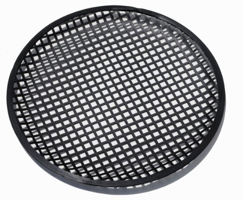 Custom Install Parts Universal 15 Inch (15") Subwoofer Speaker Metal Waffle Cover Guard Grill