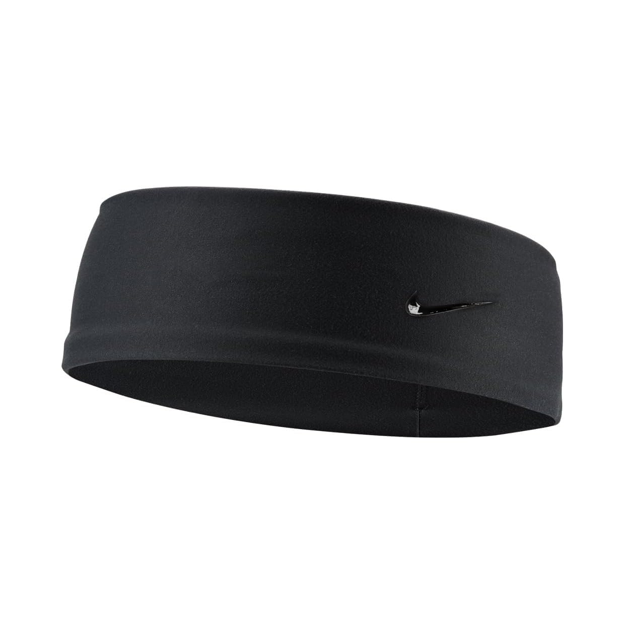 Nike Men's Dri-Fit Fury Elevate Headband, Running Fitness Training Sports Hairband, Sweat-Wicking, Black/Black, One Size
