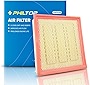 PHILTOP Engine Air Filter, EAF029 (CA10262) Replacement for F150 (2009-2021), Expedition (2007-2021), F250/F350 Super Duty Gas (2008-2016), Navigator (2007-2021), Improve Engine Performance