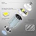 2-Pack 200W Equivalent LED Corn Light Bulb 3000 Lumen 6500K Cool White Daylight 30W LED Corn Lamp E26/E27 Medium Base for Indoor Outdoor Warehouse Garage Basement Backyard Factory Barn and Many Areas