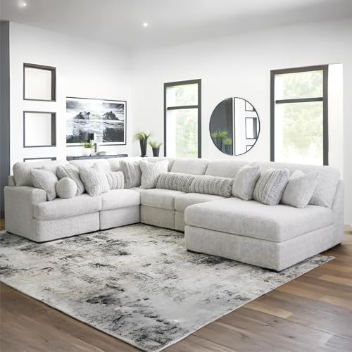 Image of Signature Design by Ashley Snodoodle 6-Piece Modular Sectional with Chaise