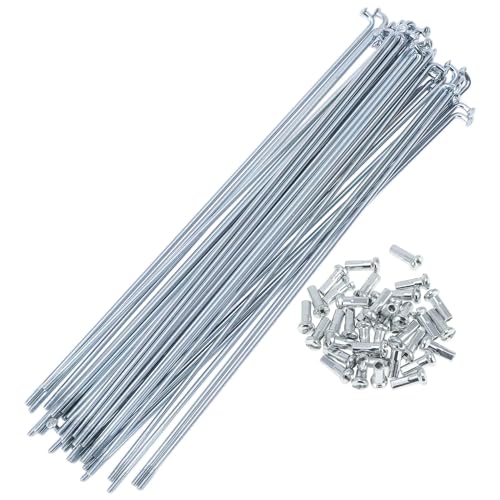 Materiale Resistente: I raggi sono realizzati in acciaio zincato al carbonio, che ha buona tenacità e resistenza agli urti, riducendo così la resistenza all'impatto della ruota.