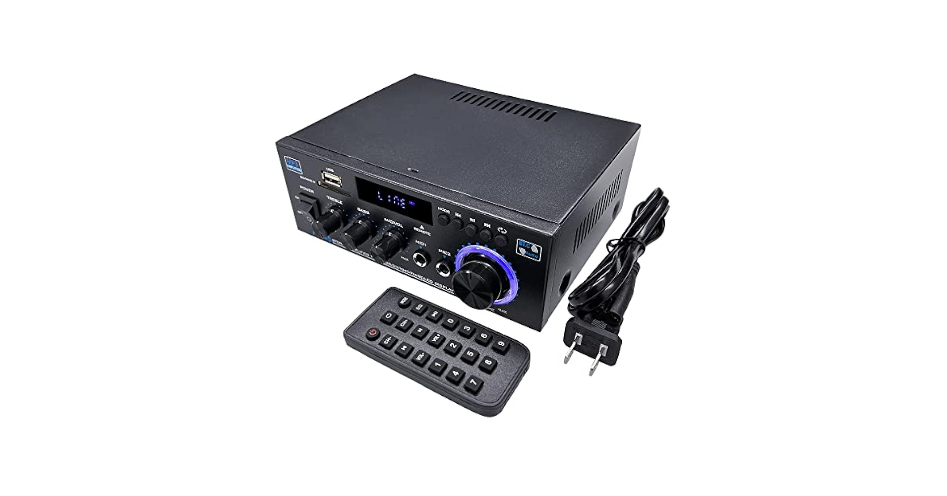 Amazon | Hiro デジタルアンプ オーディオアンプ 40W+40W USB