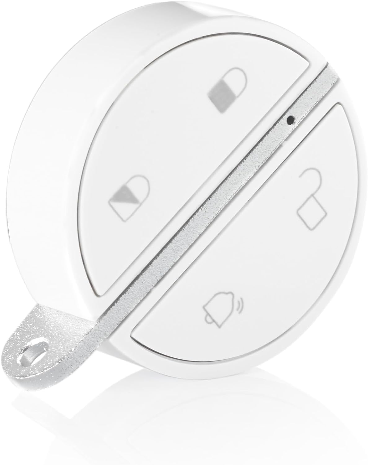 Somfy 2401488 - Pack de 5 IntelliTAG | Détecteurs Auto-protégés de Vibration et d'ouverture & Somfy Home Alarm & 2401489 - Badge d'activation et de désactivation Alarme | Fonction Mains Libres