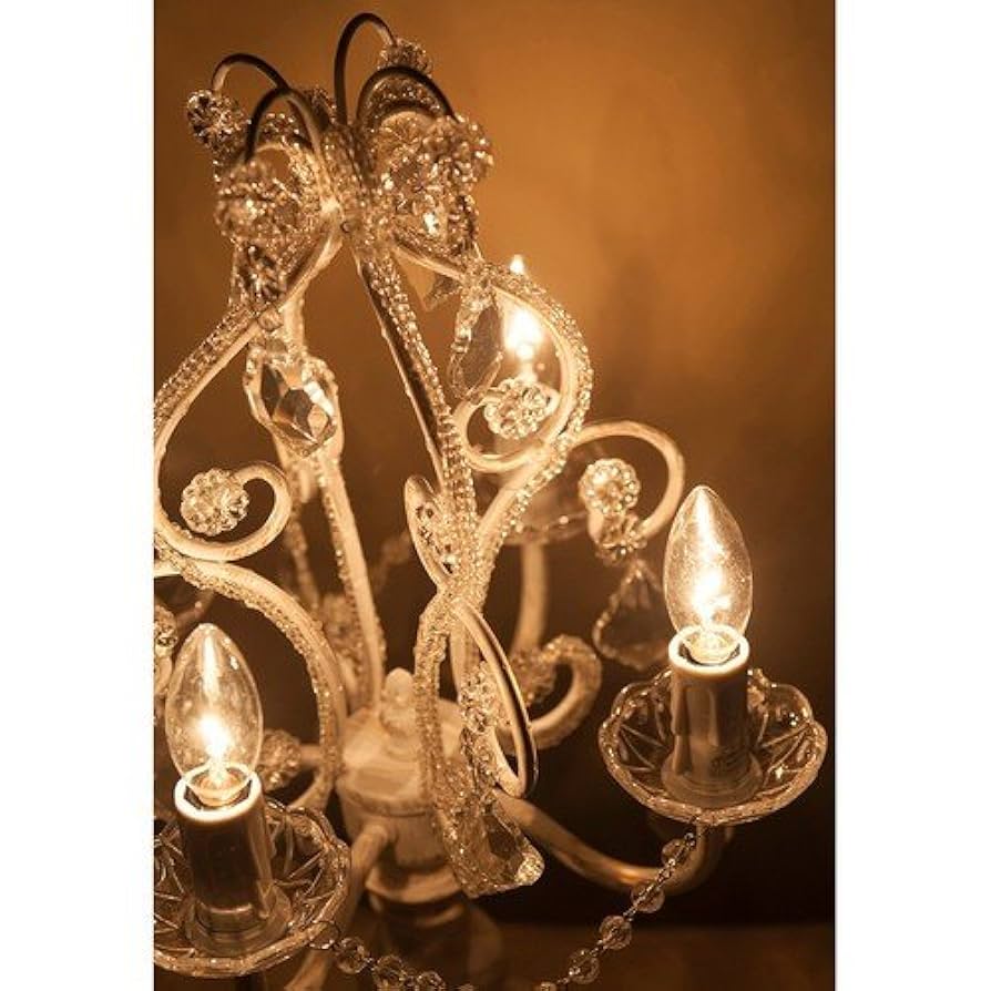 北欧 ヨーロピアン★４灯ガラスシャンデリア ケウェウス-2★ Amazon | ガラスシャンデリア 4灯 テーブルランプ ケウェウス-2