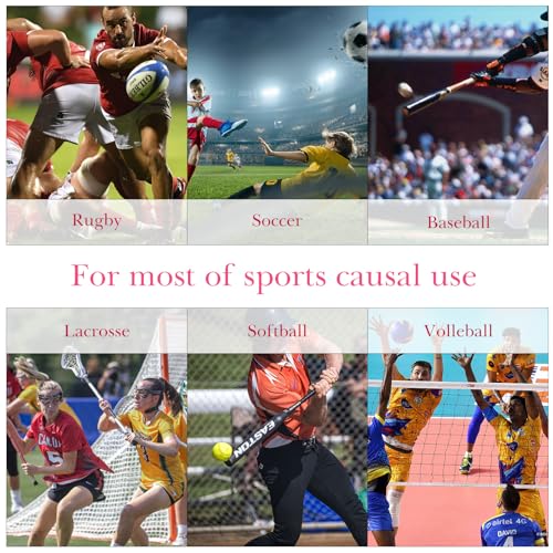 2 Pairs Knee High Pink Soccer Socks for Adult, Breathable Unisex Long Sleeve Sports Socks, Team Sport OTC Cushion Long Tube Socks for Men & Women (Pink)4