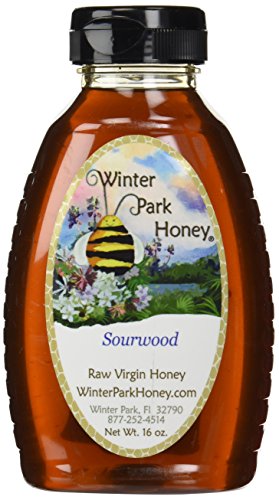 Sourwood Honey (Pure Natural Raw Honey) 16oz Kosher