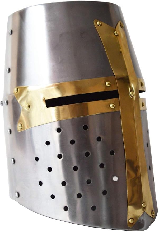 Medieval Templar Knight Crusader Armour Helmet New Replica Design Helmet