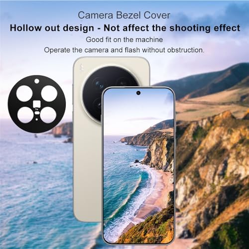Image of AVOAR Camera Lens Protector Compatible with Vivo X300 Pro (1 Pack) - 9H Tempered Glass, Ultra Clear HD, Scratch Resistant, Military-Grade Protection, Bubble-Free Installation, Precise Fit, Case Friendly