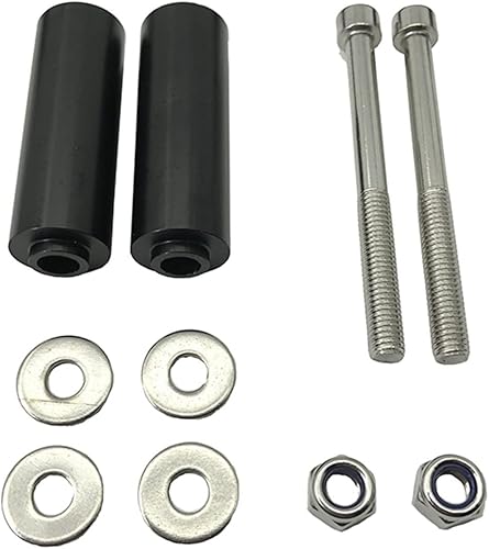 Miniatura 6 de LCCDZ Compatible con BMW R 1200 GS R1200GS Adv R1250GS Adventure 2013-2020 Luces de conducción LED de motocicleta Soporte frontal de montaje de luz