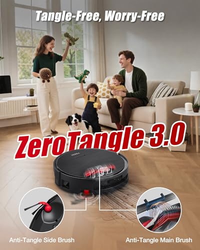 Image of Yeedi S16 Plus Robot Vacuum & Mop with Automatic Omni Station, Blast 16,600Pa Suction, OZMO Roller Self-Wash Mopping, ZeroTangle 3.0, Triple Lift Floor Lift, AI-Powered Navigation and Mapping