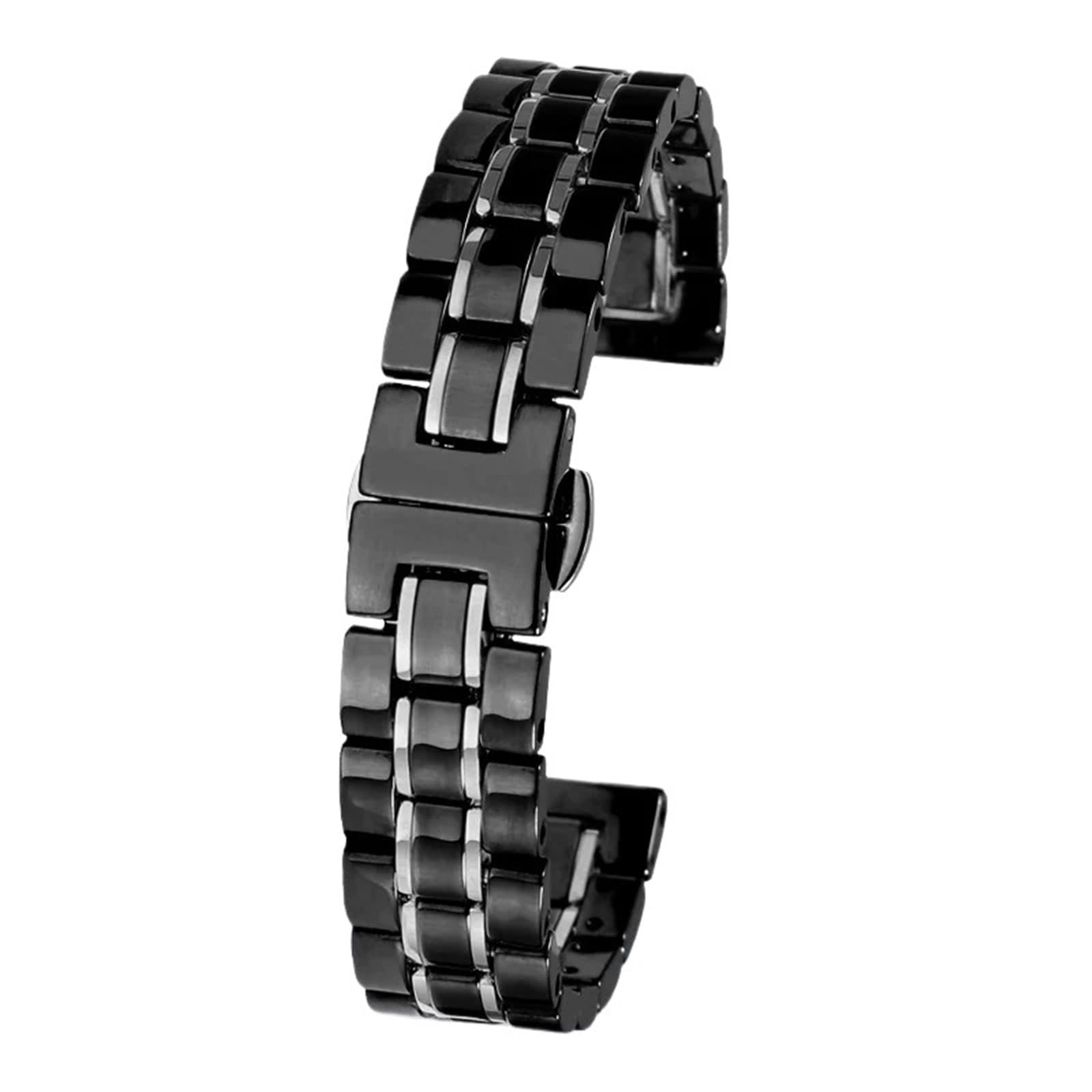 cinturino dell'orologio Cinturino for orologio in ceramica unisex business 14 15 16 17 18 19 20 21 22mm cinturino sportivo casual di ricambio in acciaio inossidabile