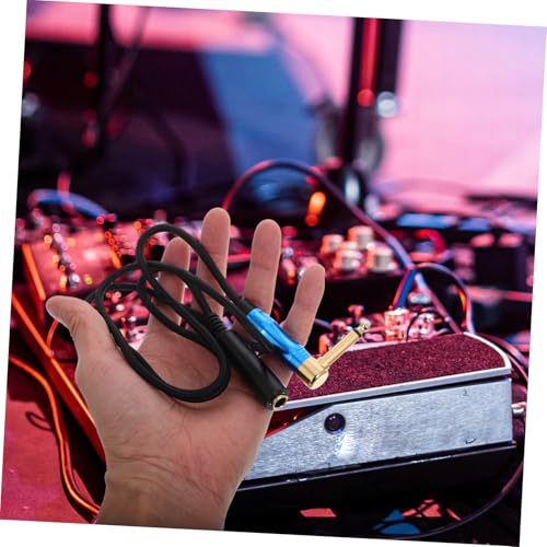 Cable adaptador de audio 1 m con conector Jack 6.35 mm miniatura 5