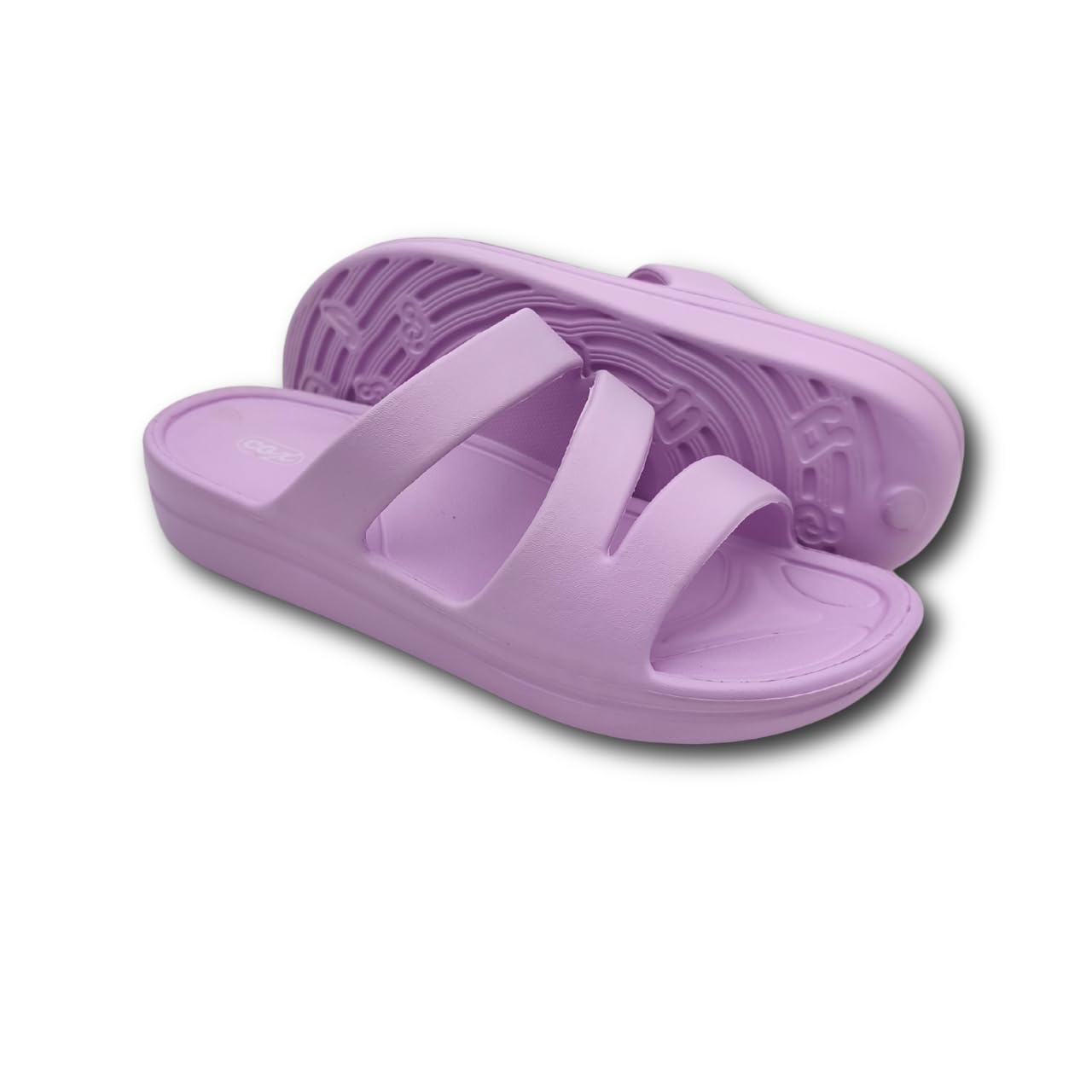 Ritmo Ciabatte Donna Estive in Gomma EVA, Sandali Slide Platform con Sottopiede Massaggiante per Mare Piscina Casa Doccia - 1