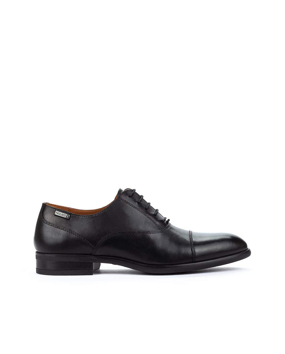 Pikolinos Bristol Zapatos Cordones Hombre | en Cuero | Plantilla Extraíble | Talla EU 39-46
