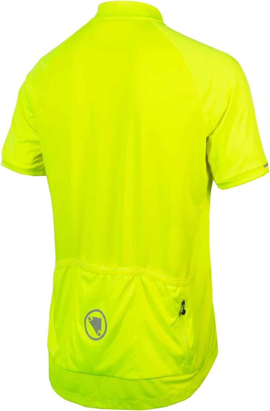 Endura Herren Xtract Kurzarm-Fahrradtrikot II | Schnelltrocknend | Reflektierende Logos | Silikonprofil Trikot