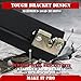 KitsPro Truck Bed Tool Box for 2017-2024 Ford F-250 F-350 Super Duty Passenger Side (DO NOT FIT the Fifth Wheel Hitch), Rotatable Storage Case Toolbox with Keyless Combination Lock