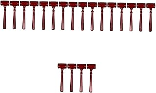 ibasenice 20 Pçs Martelo De Juiz Brinquedos Mini Artesanato Decoração De Carro Decoração De Madeira Para Crianças Leilões De Brinquedos Martelo Cosplay Ornamento De Madeira Martelo De
