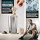 Arendo - Eiweiß Shaker Edelstahl 500ml – Protein Shaker mit Mixkugel - BPA frei – Mixbecher – Metall Premium Eiweißshaker – Tragegriff – spülmaschinengeeignet - to Go für Yoga Fitness Sport