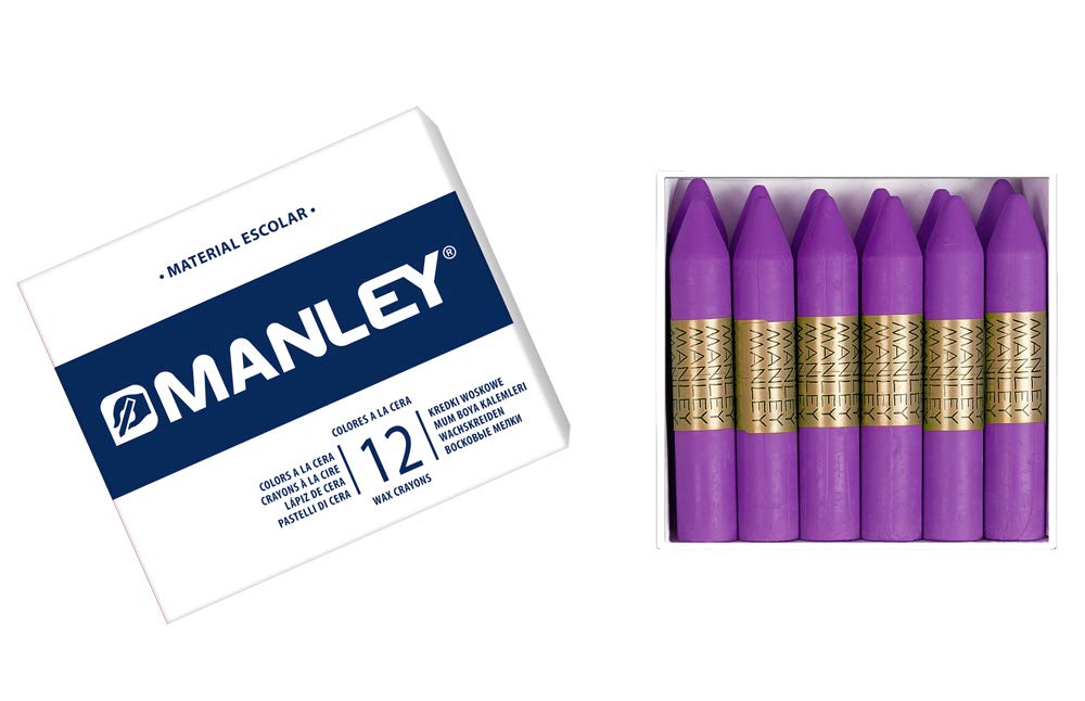 Manley 14 kredek świecowych, 12 sztuk