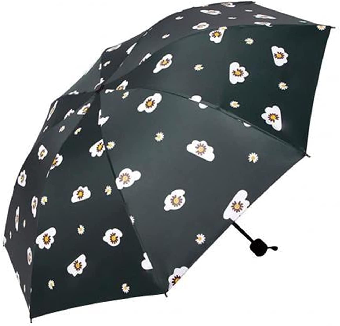 Parapluie résistant au vent beige pliable pour éviter de finir trempé