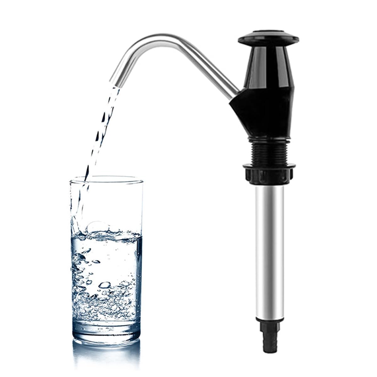 Pompe à eau manuelle universelle pour caravanes, camping-cars, cuisines, fontaines à eau