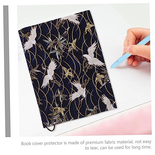 FOYTOKI Capa De Livro De Guindaste Capa Dura Notebook Decoração De Mão Decorações De Flor De Cerejei