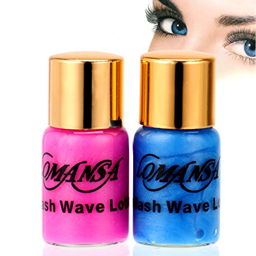 Professional Lash Eyelash Perm Lotion #1 Pink Bottle & #2 Blue Bottle (2 Bottles in a Set)