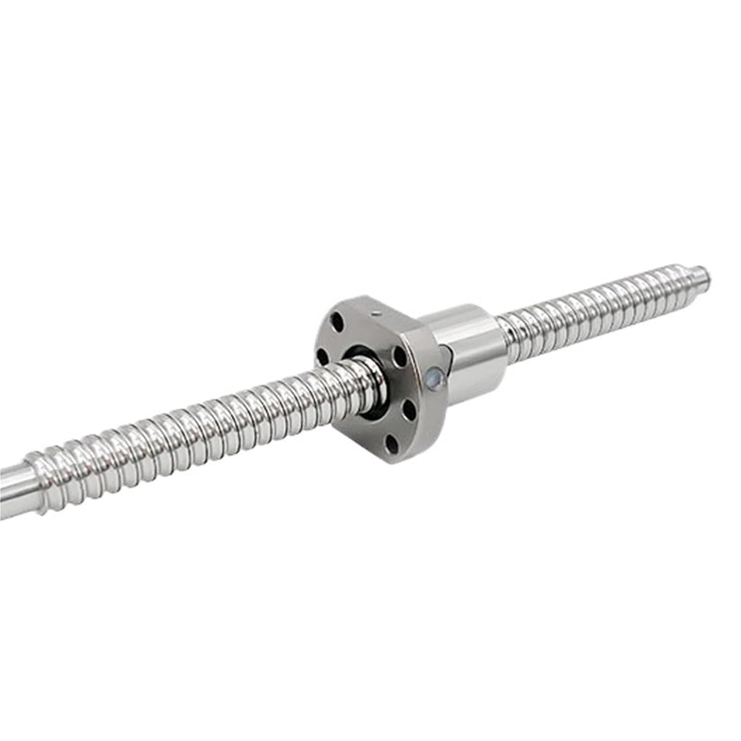 Linear Motion CNC Ball Screw Single Waist Nut Processed Ends Ball Screw Nut Machined + 1200-1500mm SFU4010 Ball Screw(1500MM)