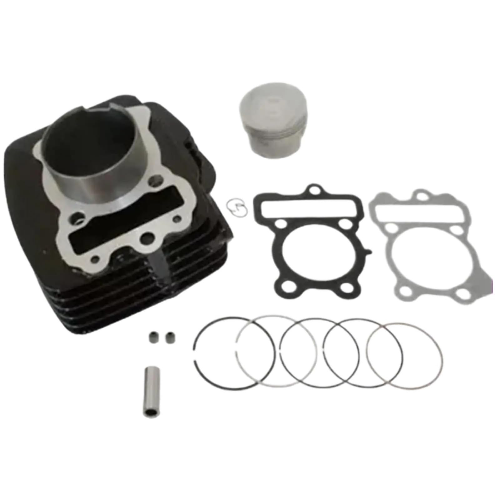 Guarnizioni Motore Kit guarnizioni cilindro pistone alesaggio grande da 56 mm per moto, adatto per parti di alesaggio/diametro pistone Bajaj Boxer 150 Guarnizioni motore per moto