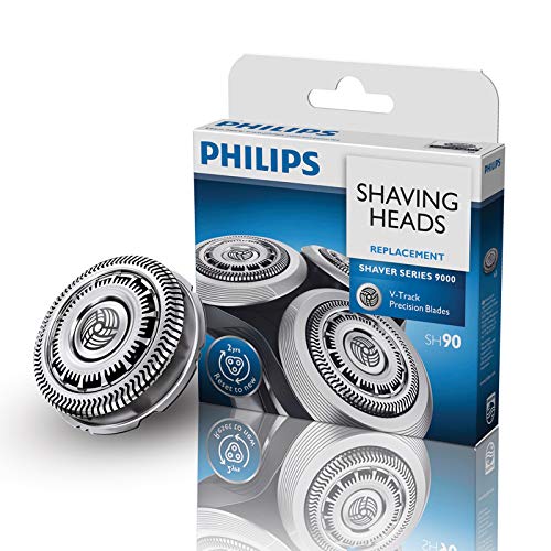 SH90 Replacement Blade Razor Cutter Head For Philips Norelco Series 9000 Electric Shavers,Compatible with Series 8000,Star Wars Shaver SW9700 and SW6700,Pack of 3