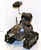 Welded Metal Art Mini Gnome Be Gone Tank