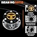 BEAMINGAUTO Free Wheel Manual Locking Hub 43530-69045 for Toyota 4x4 Replacement for Land Cruiser FJ40 FJ45 FJ60 FJ62 BJ40 BJ42 BJ60, 2 Piece