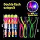 ZIYOUA Fliegendes Spielzeug Party Set, 12 PCS LED Licht Erstaunliches Hubschrauber- Schleuder Spielzeug, Kindergeburtstag Partygeschenke, Partyzubehör und Goodie Bag Stuffers