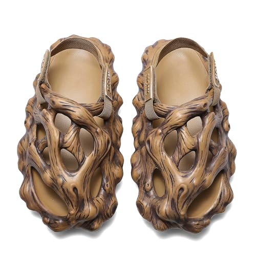Men Women Bionic Tree Root Slippers Sandals Dual Use Hiking/wading/beach/indoor/outdoor multi-functional summer breathable non-slip casual sandals with arch support design
