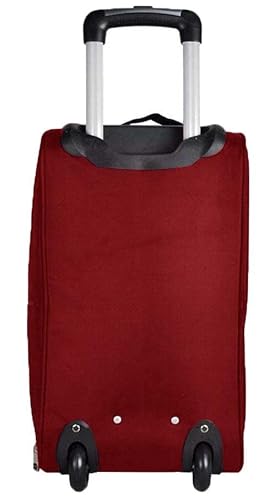 Mala De Viagem Grande Rodinhas Bolsa Mala Bagagem De Mão Sacola Carrinho Rodinhas Grande Sacola Verm