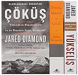 Tüfek Mikrop ve Çelik Üçlemesi Kutulu Özel Set 3 Kitap Takım - Jared Diamond Übersetzer: Ülker İnce, Barış Baysal 