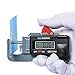 Hrph Portable Precise Digital Thickness Gauge Meter Tester Micrometer 0 to 12.7m Caliper