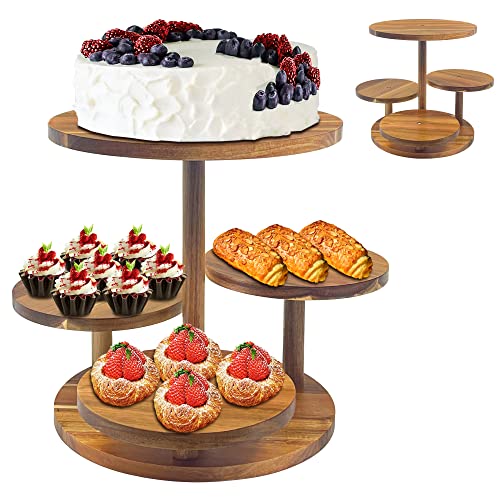 Montex Cupcake Tower Stand 4 Tier For 50 Cupcakes Woodden Serving Stand, Cake Display Stand Dessert Tower #TOP9