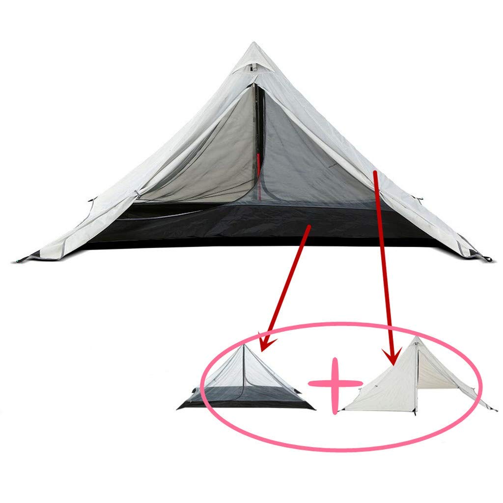Amazon | Unafreely ワンポールテント キャンプ用 ティピーテント ワン