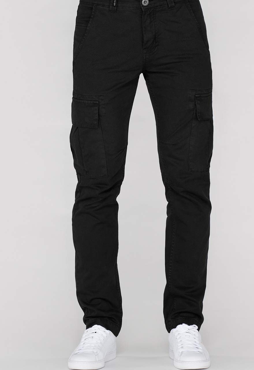 Alpha Industries Herren Agent Pant Freizeithose Für Hose, Schwarz, 30 EU