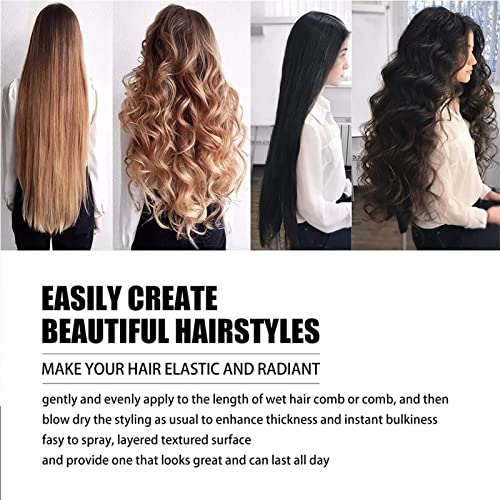 Crusjia 2023 New Glee Ice Hair Thickener Spray - Natural Plant Protein Hair Thickening Spray, Fluffy Volumizing Hair Spray, Non Greasy & Non Sticky Magic Styling Gel For All Hair Types (1 Pc - 30 Ml) #TOP4