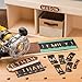 Router Letter Template Set (2.25”, 99 Pieces) – State Park Font Letter Router Template – Interlocking Sign Making Templates w/Letters, Numbers, Symbols & More - Interlock Signmaker's Templates