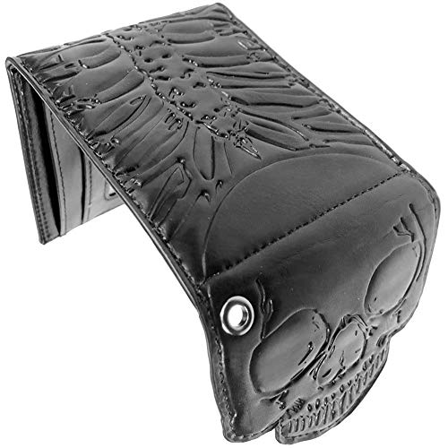 Men's Kreepsville Skull Ribcage Bi Fold Wallet2