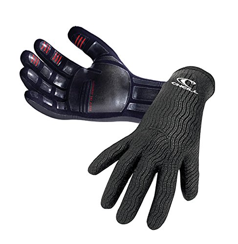 Guantes De Neopreno O'Neill Psycho 5mm - Sellado 100%, Agarre Pegajoso, Unisex Para Aguas Frías