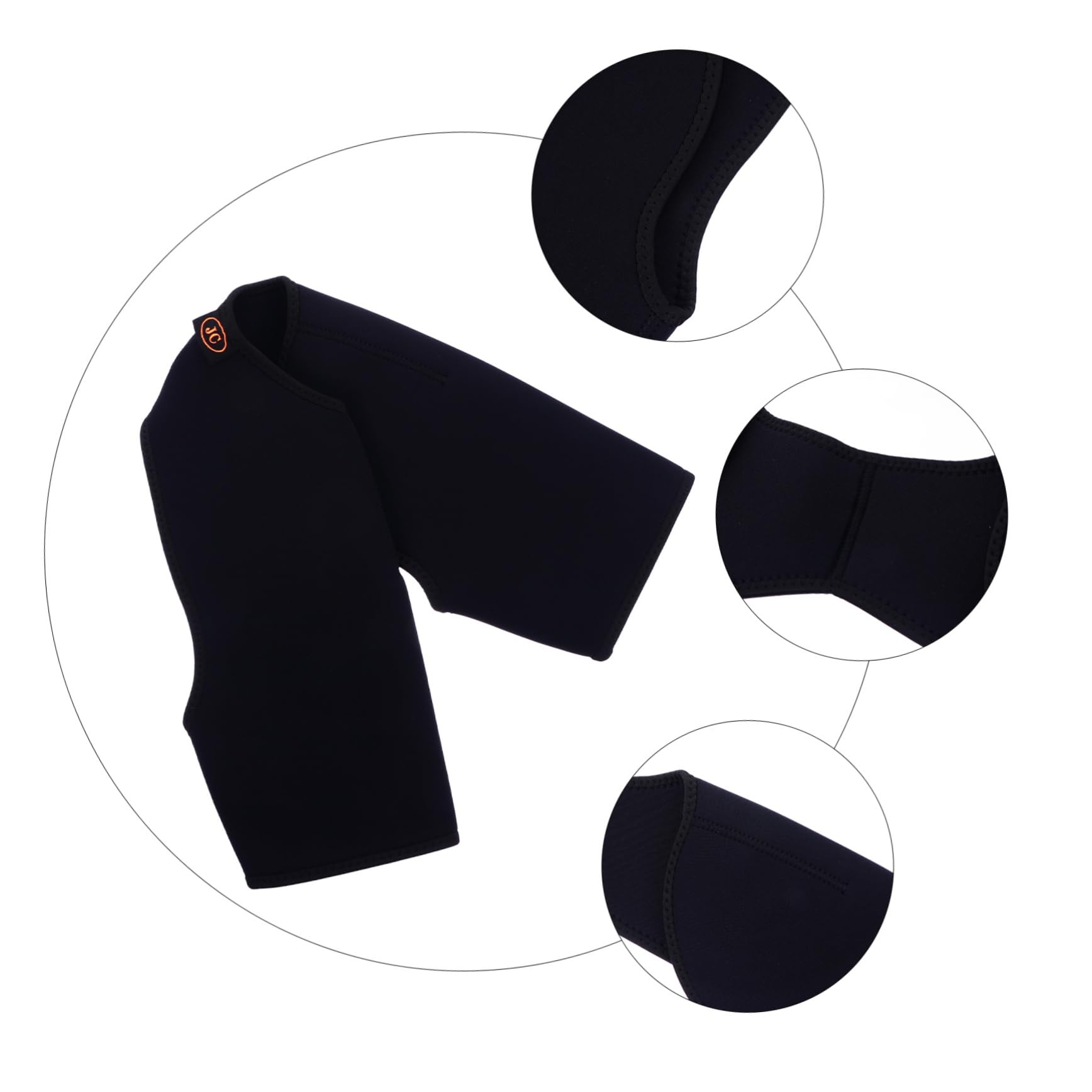 Beavorty Warm Shoulder Strap Posture Brace Shoulder Heating Pad Shoulder Brace for Workout Shoulder Support Brace for Double Shoulder Compression Sleeve Wrap Shoulder Cuff Brace Wand Fabric