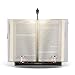 Superior Essentials Book Stand for Reading Hands Free - Recipe Book Cookbook Holder Stand for Kitchen Counter and Page Clips - Ideal for Textbooks, Cookbooks, and Devices